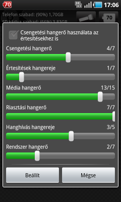 Android alapok kezdőknek Quick Settings