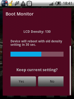 Android DPI resolution LCD Density Changer Change