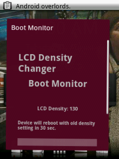 LCD Density Changer Change