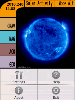 Tricorder -Settings