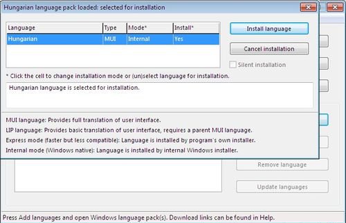 Windows7 Windows VISTA localization