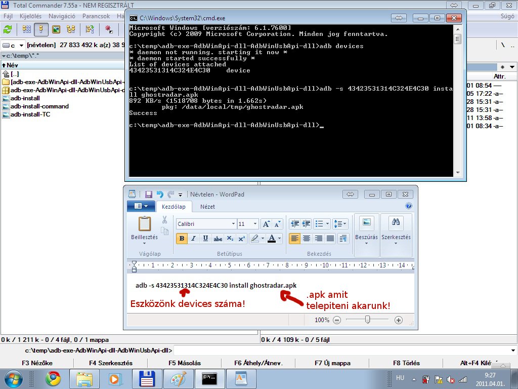 adb .apk install