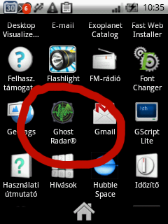adb install ghostradar