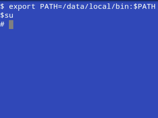 Android Terminal emulator su