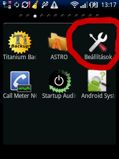 beallitasok
