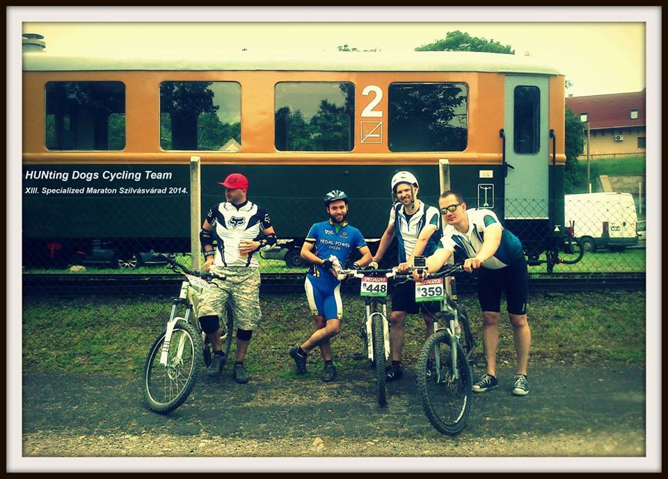 a szilvásváradi Specialized Maratonon a HUNting Dogs Cycling Team-Pétervására team :)