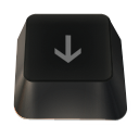 bottom arrow button keyboard