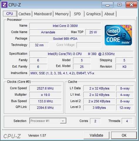 CPZ go HP ProBook 4720s