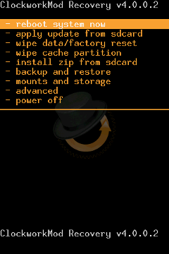 CWM xRecovery (ClockworkMod)
