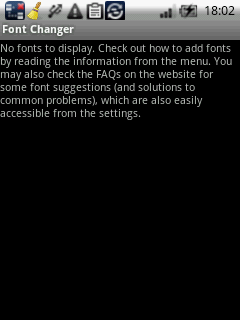 font changer Android