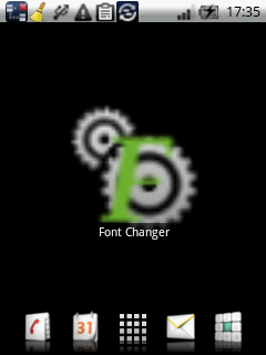 font changer Android