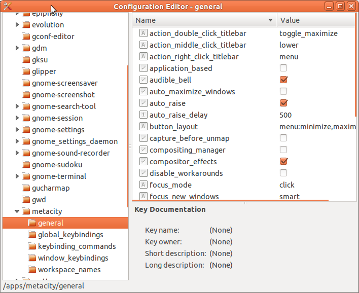 gconf-editor /apps/metacity/general/