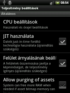 Android 2.3 (Gingerbread) GingerDX v014