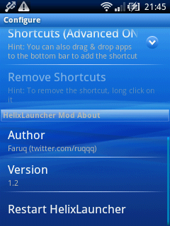 Helix Launcher 1.2 Donut Helix Launcher 1.2 Donut