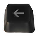 left arrow button keyboard