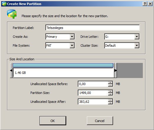 Create windows particions Create windows particions