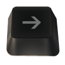 right arrow button keyboard