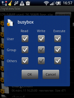 root explorer Permissions