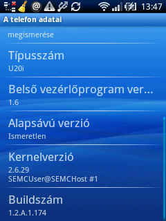 frissítés kész új buildszám