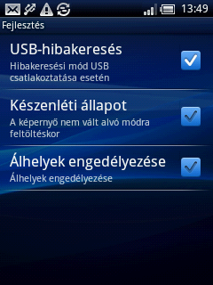 usb hibakereses bekapcsolvaa