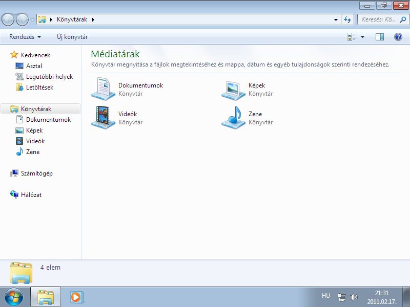 Windoes7 Windows Vista fast keyboard full window