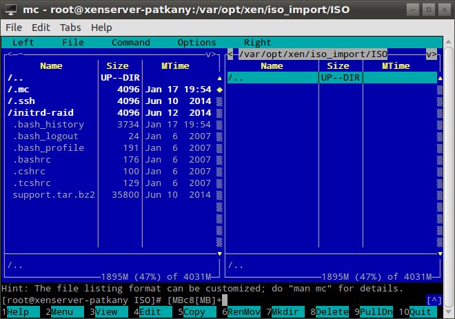 XenServer ISO storage
