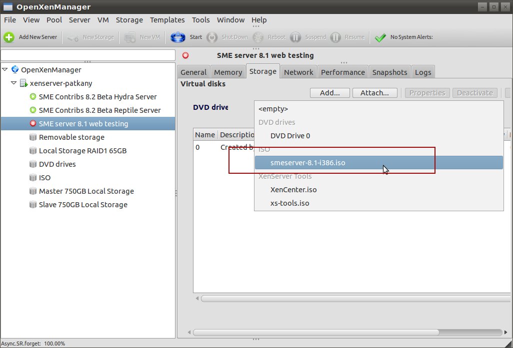 XenServer ISO storage